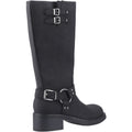 Rocket Dog Nash Faux Leather Women's Black Heeled Knee High Boots