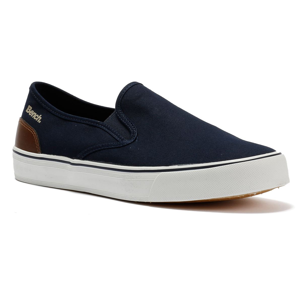 Bench Dalton Canvas Slip On Men's Navy Sneakers