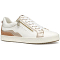 Geox D BLOMIEE Women's Optic White/Nude Sneakers