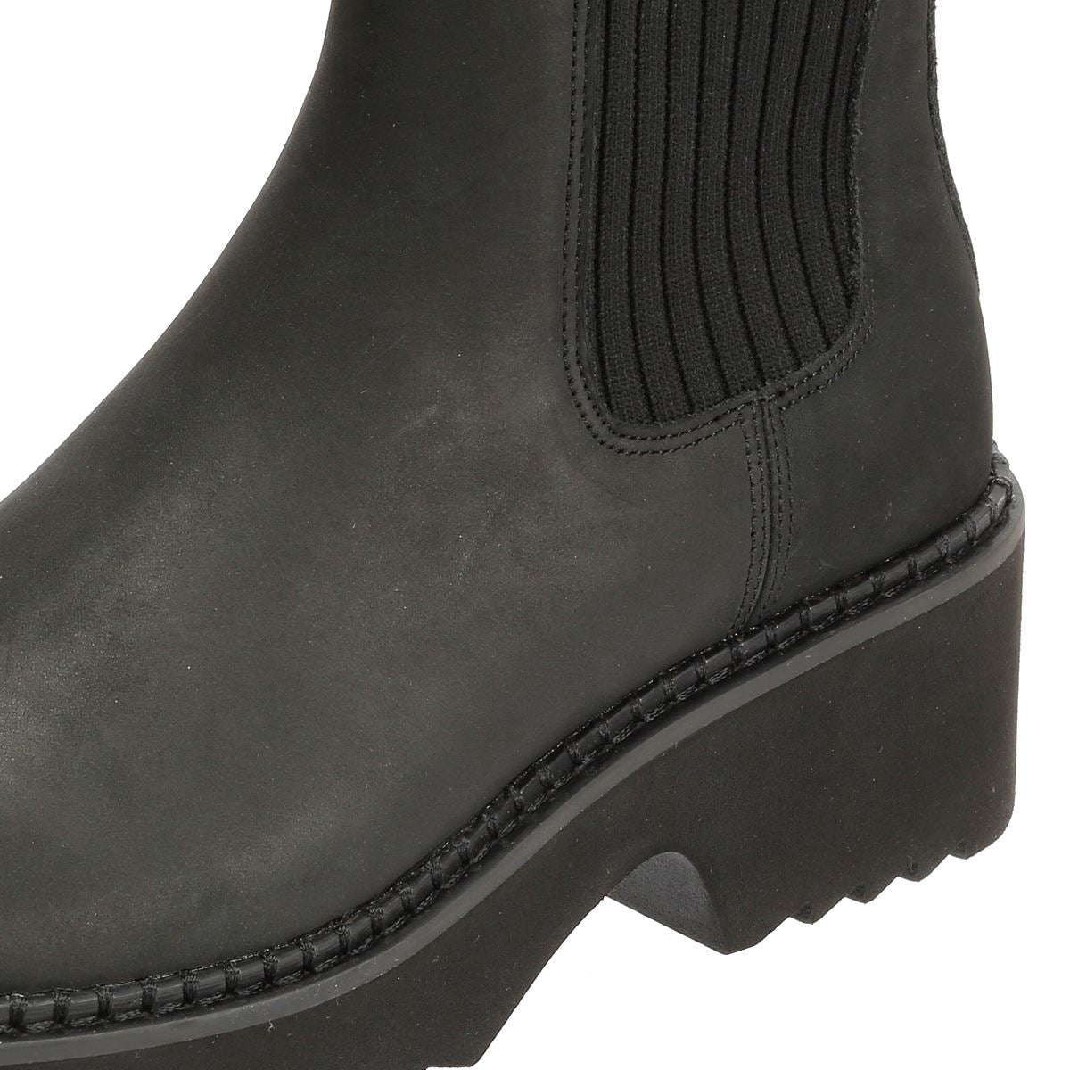TOMS Millie Nubuck Leather Women's Black Boots