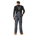Dickies Everyday Bib and Brace Polyester Men's Grey Work Overall