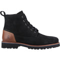 Hush Puppies Maguire Nubuck Men's Black Ankle Boots