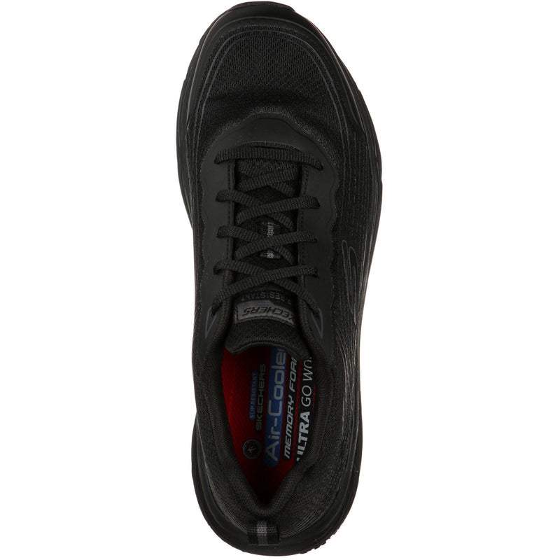 Skechers Workwear Relaxed Fit Textile Men's Black Safety Shoes