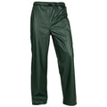 Helly Hansen Workwear Voss Polyester Unisex Adults Green Rain Trousers