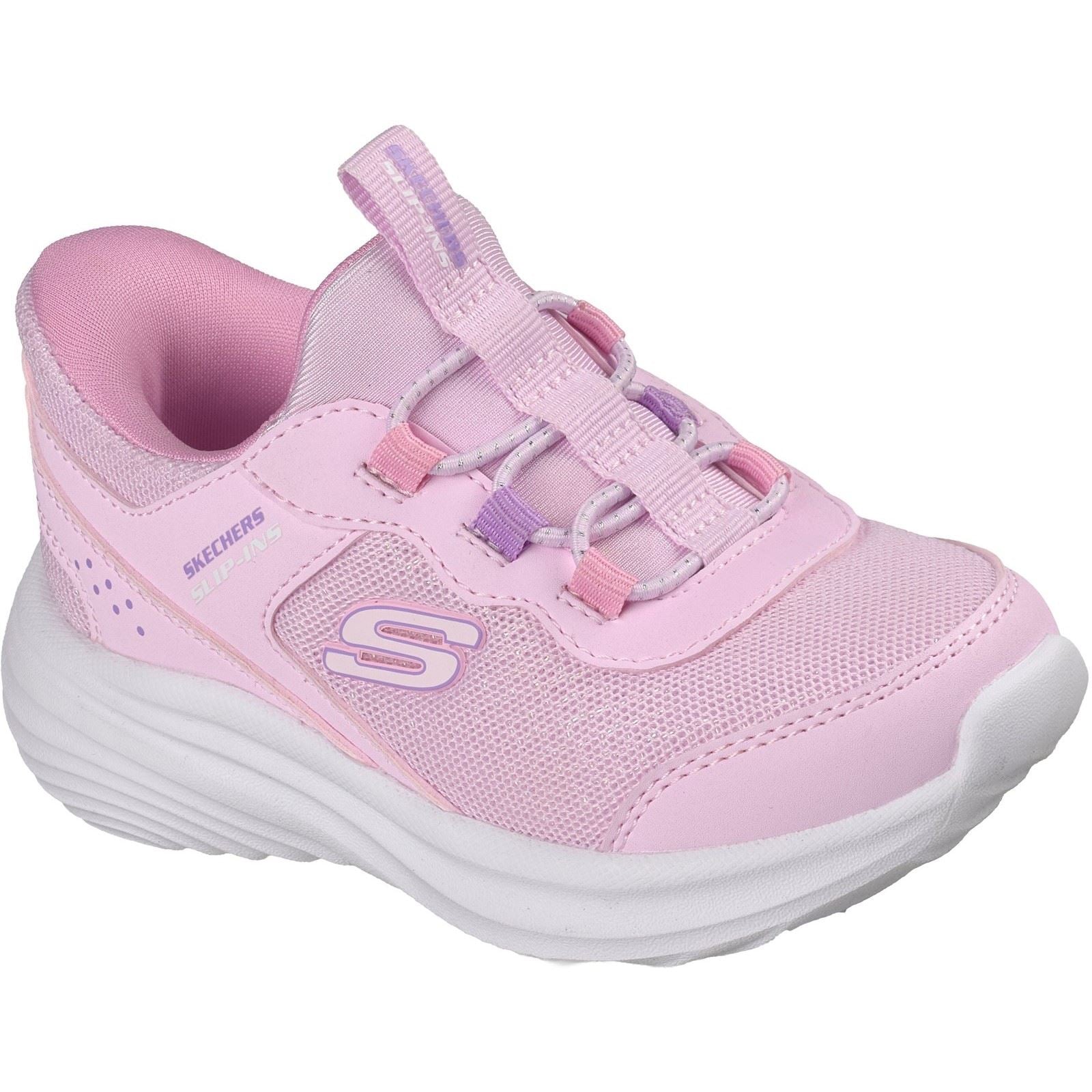 Skechers Bounder Pro Step One Girl's Light Pink Trainers
