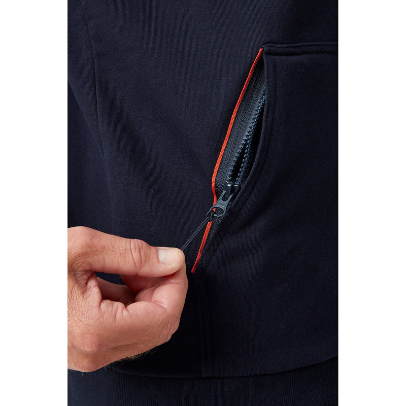 Helly Hansen Workwear Kensington Zip Cotton Men's Blue Sweatshirt