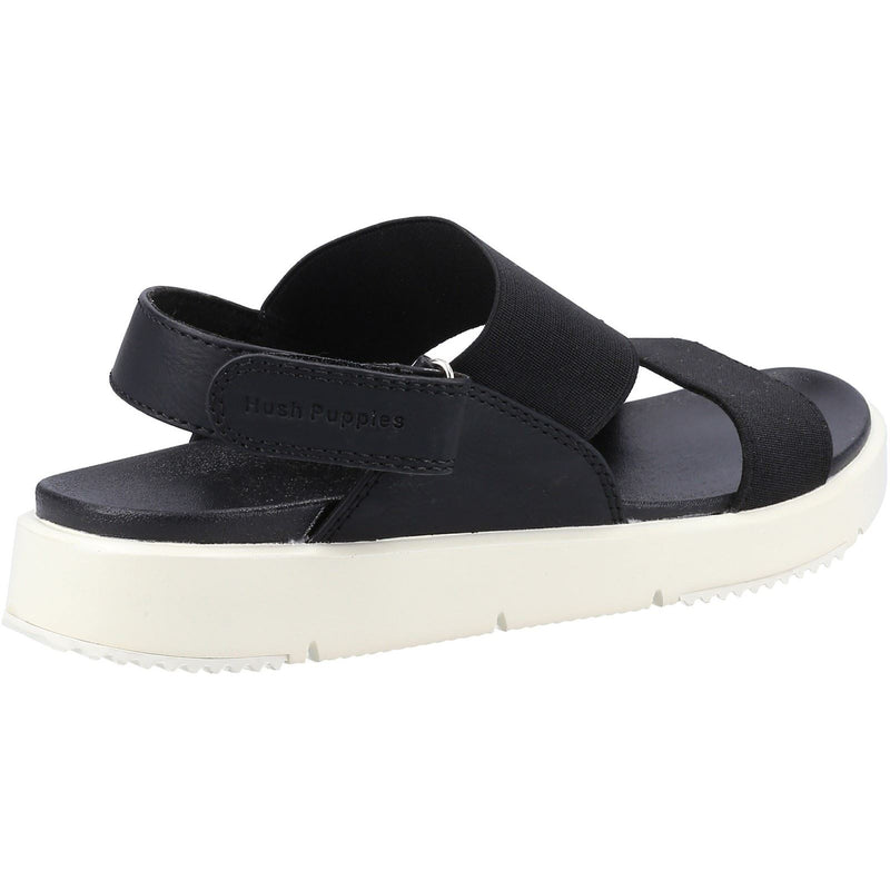 Hush Puppies Selina Synthetic Women's Black Sandals
