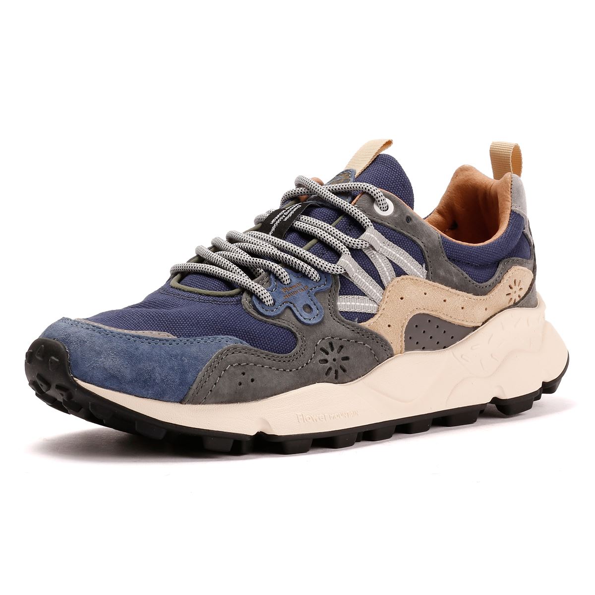 Flower Mountain Yamano 3 Men's Navy/Gray Sneakers