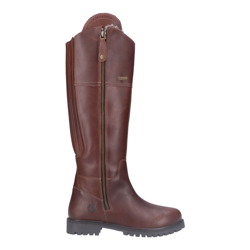 Cotswold Oldachre Leather Women's Brown Boots
