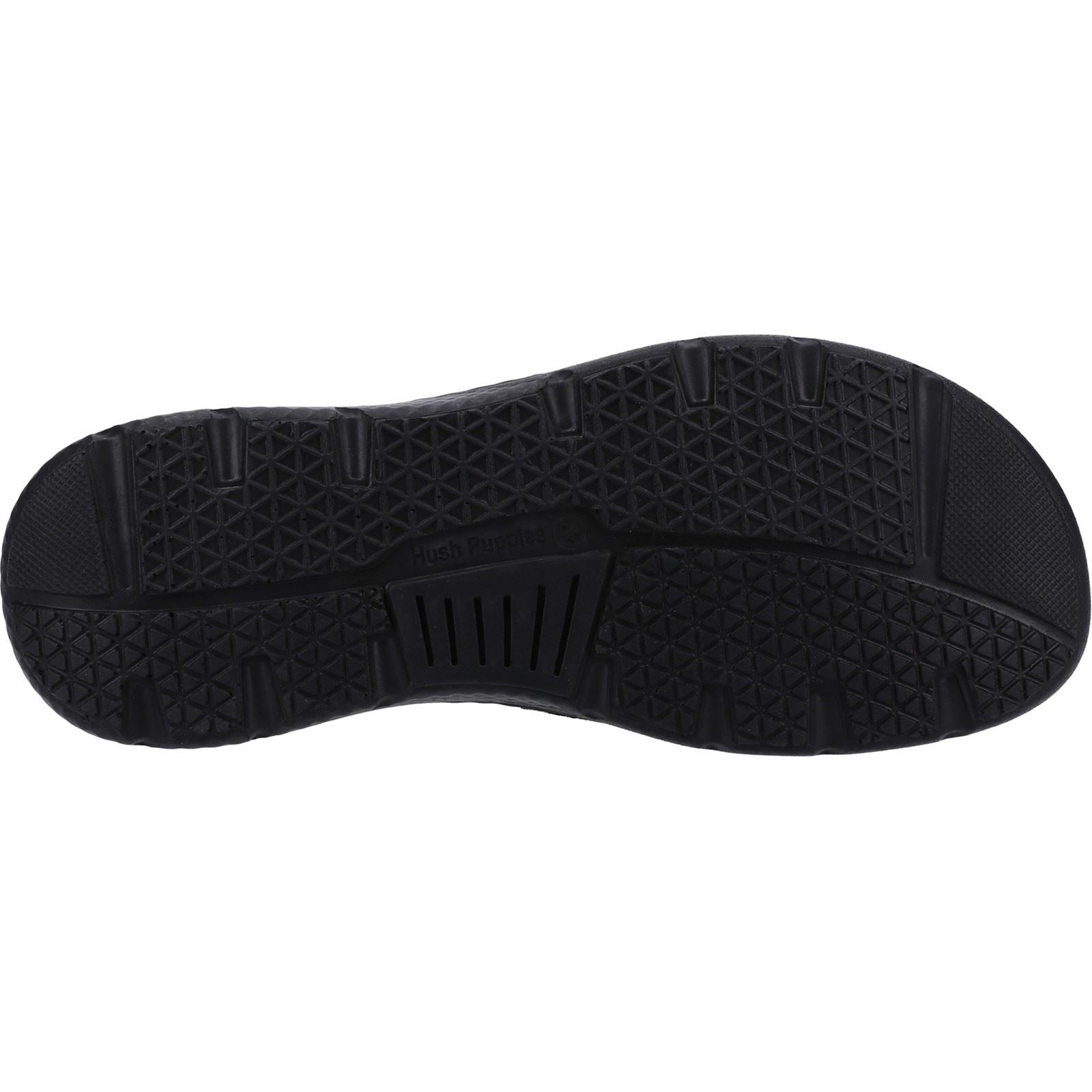 Hush Puppies Carson Leather Men's Black Mules