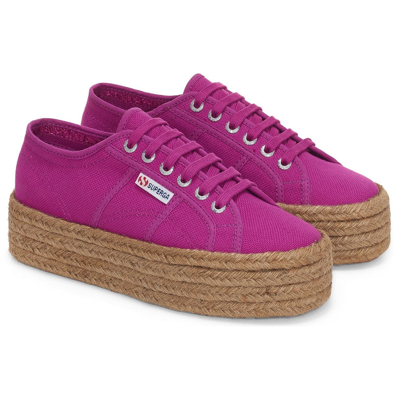 Superga 2790 Rope 100% Cotton Women's Violet Purple Sneakers