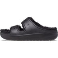 Crocs Classic Cozzzy Synthetic Women's Black Sandals