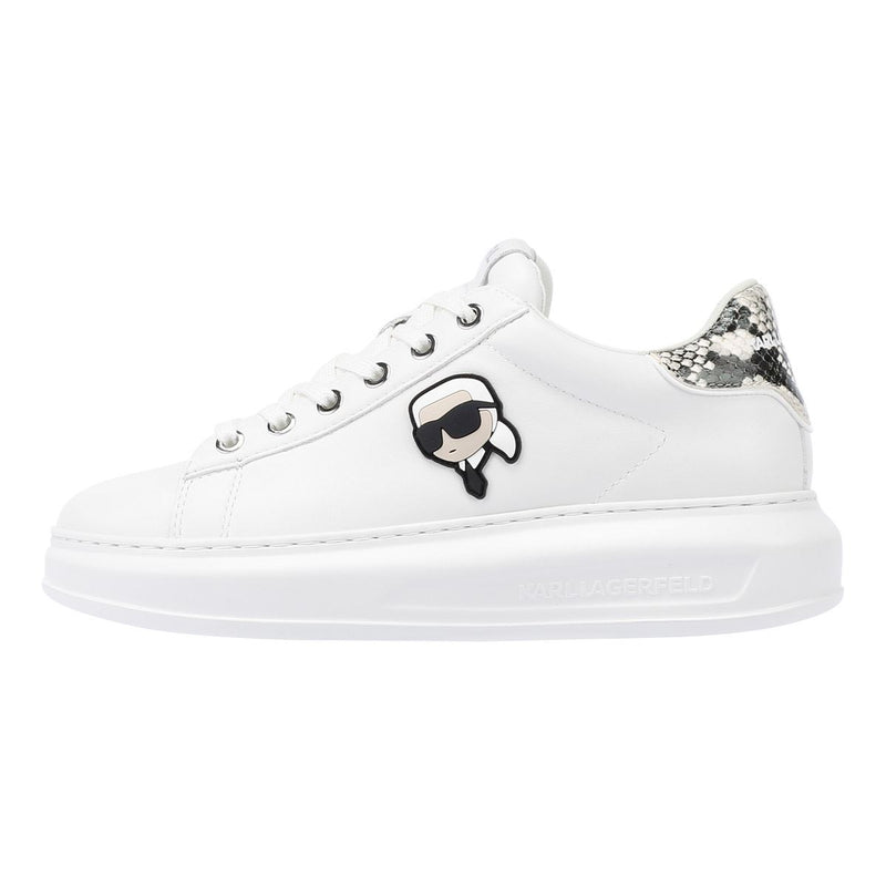 Karl Lagerfeld Kapri NFT Lo Lace Women's White Sneakers