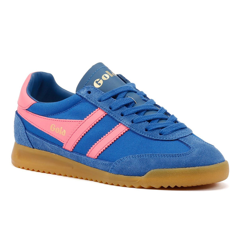 Gola Tornado Women's Sapphire/Fluro Pink Sneakers
