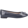 Hush Puppies Naomi Leather Women's Navy Flats