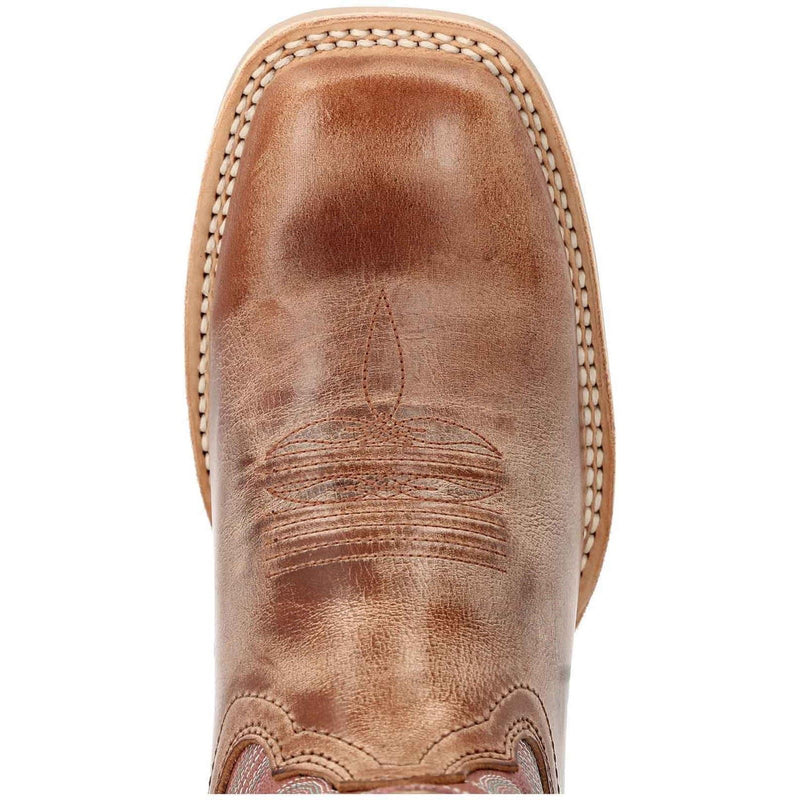 Durango Lady Rebel Pro Leather Women's Dusty Brown/Sky Blue Boots