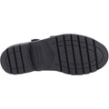 Hush Puppies Ella Patent Senior Leather Girls's Black Shoes
