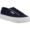 Superga 2740 Platform Cotton Women's Navy Sneakers