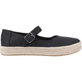 TOMS Carolina Mary Jane Synthetic Women's Black Espadrilles