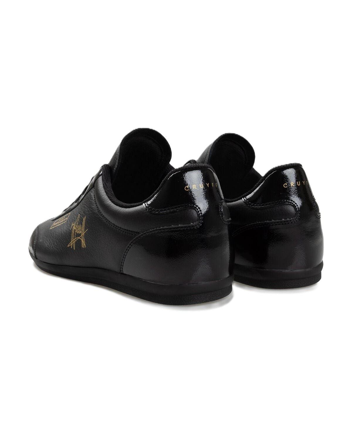 Cruyff Recoupa Leather Men's Black Mono Sneakers