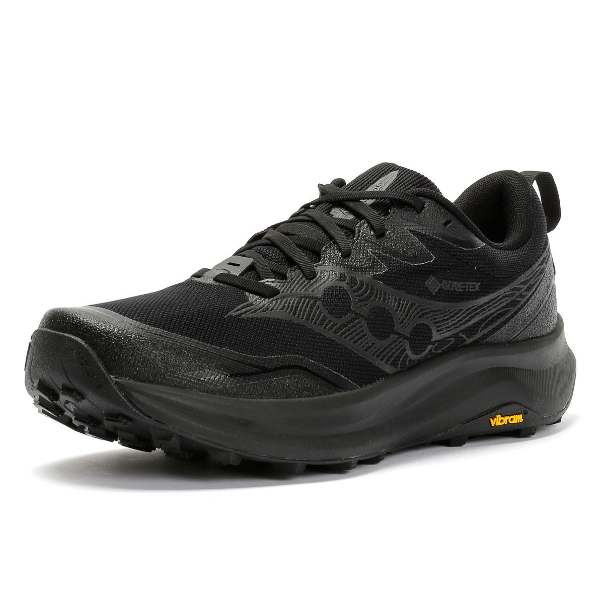 Saucony Peregrine 16 GTX Men's Triple Black Sneakers