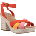 TOMS Majorca Strappy Leather Women's Flame Sandals