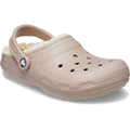 Crocs 203591 CLASSIC LINED UNI Synthetic Mushroom/Bone Clogs