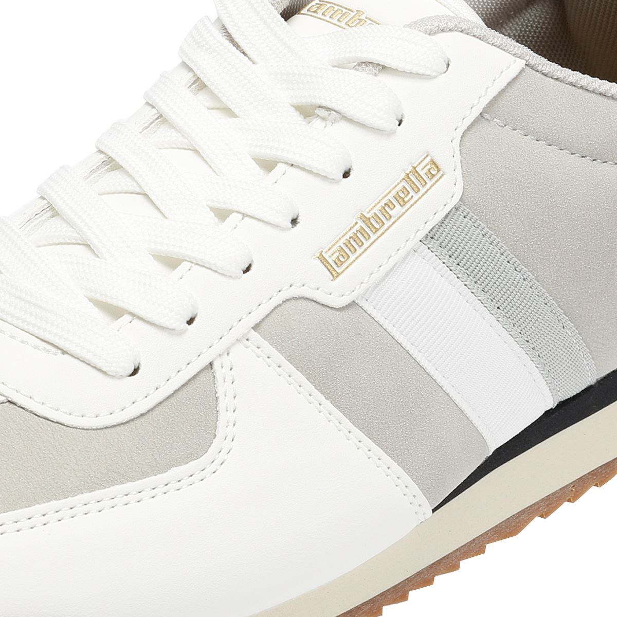 Lambretta Diego Men's White/Gray Sneakers