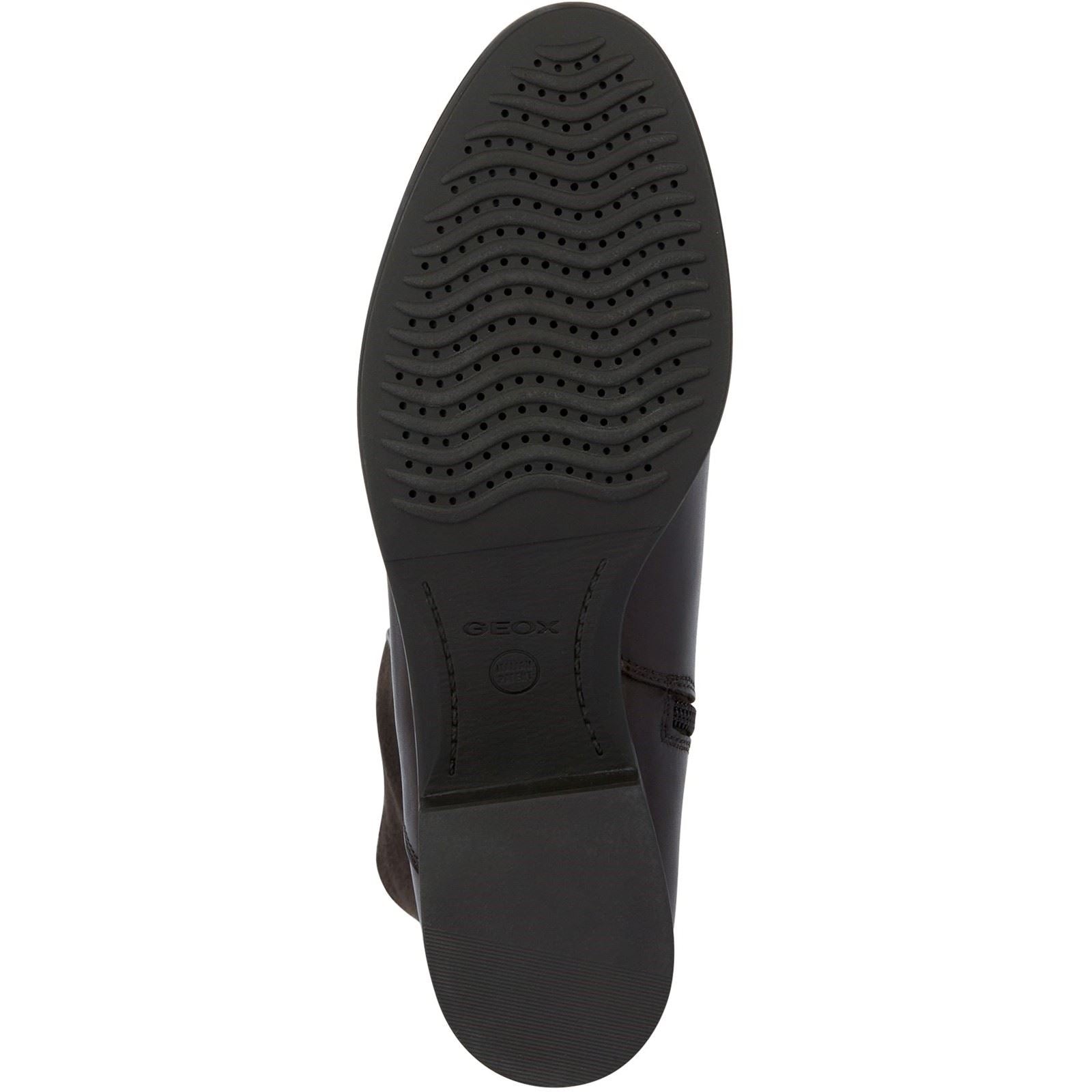 Geox D Felicity Leather Women's Coffee Boots