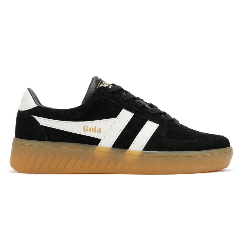Gola Grandslam Suede Women's Black/Off White Sneakers