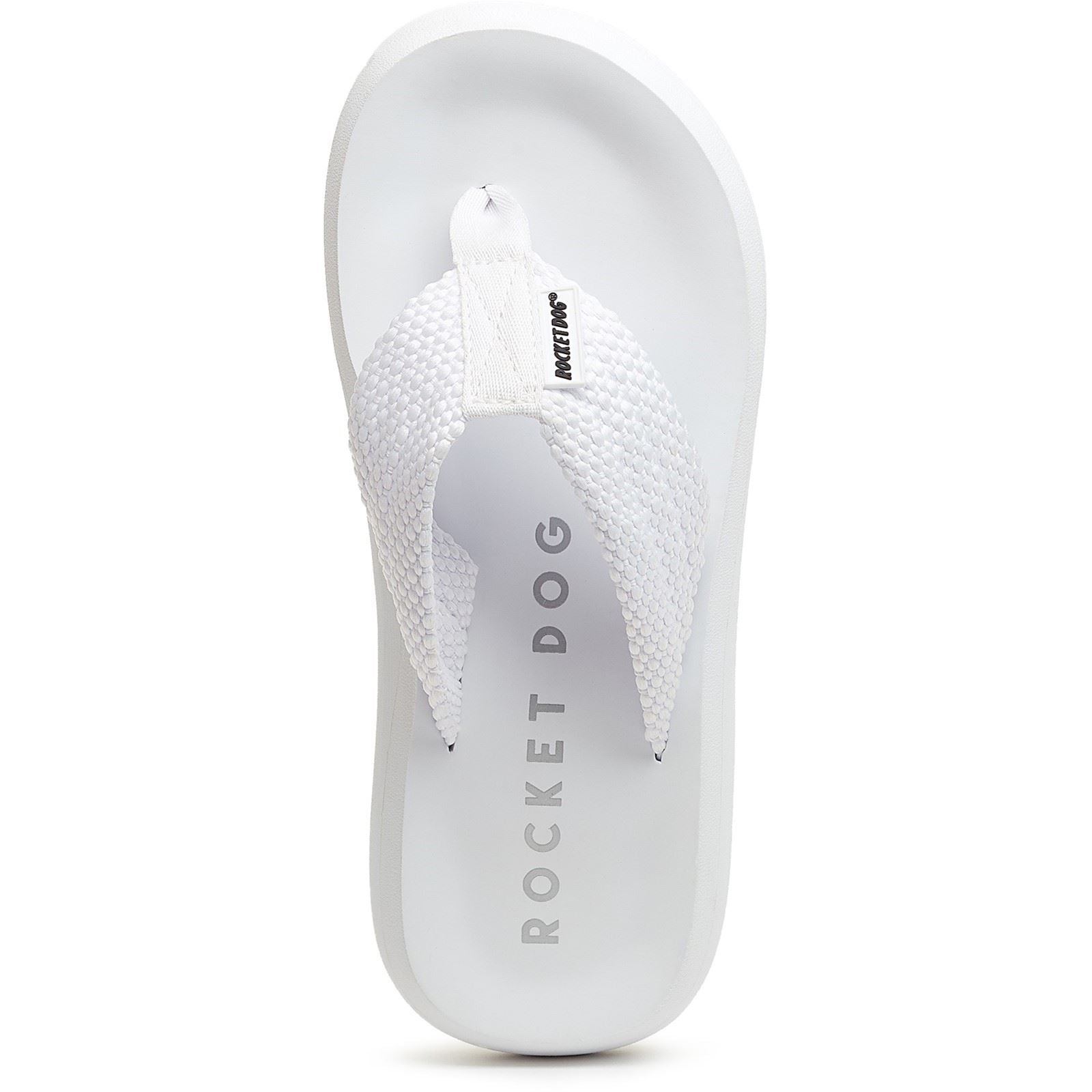 Rocket Dog Sunset Webbing Cotton Women's White Sandals