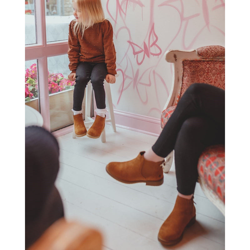 Hush Puppies Maddy Suede Women's Tan Boots