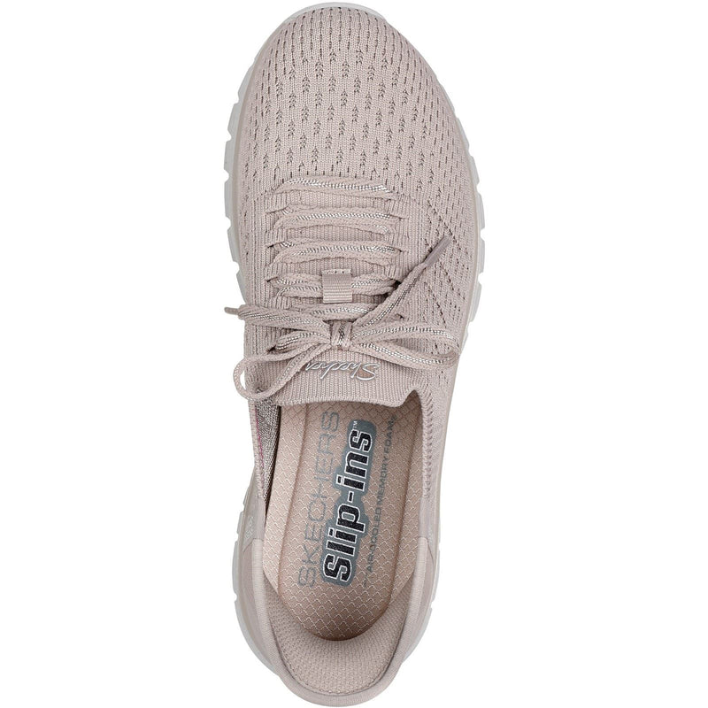 Skechers Graceful First Blush Textile Women's Taupe Sneakers