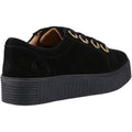 Hush Puppies Tamsin Suede Women's Black Sneakers