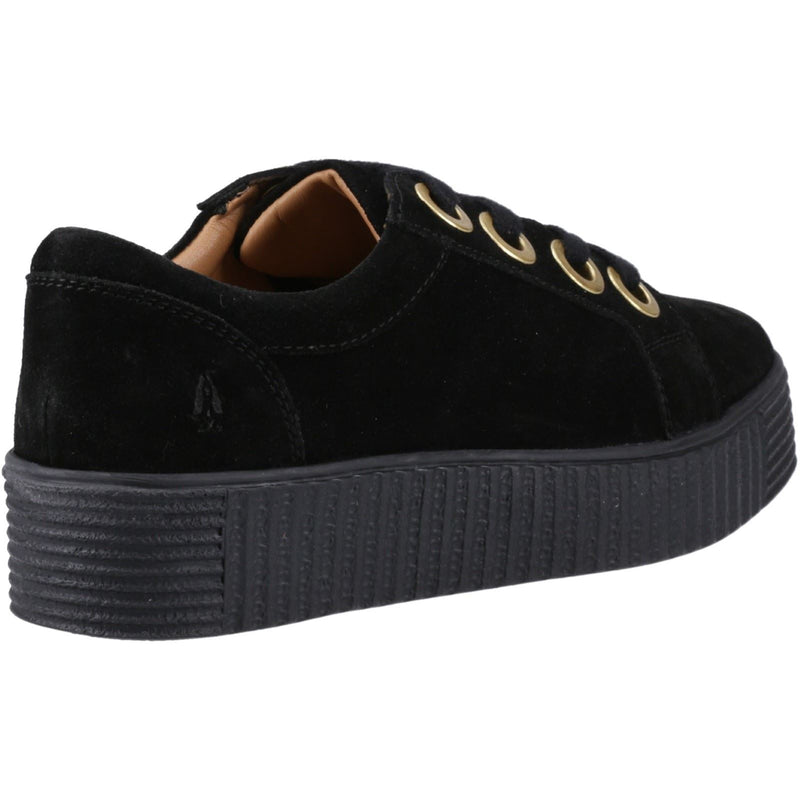Hush Puppies Tamsin Suede Women's Black Sneakers