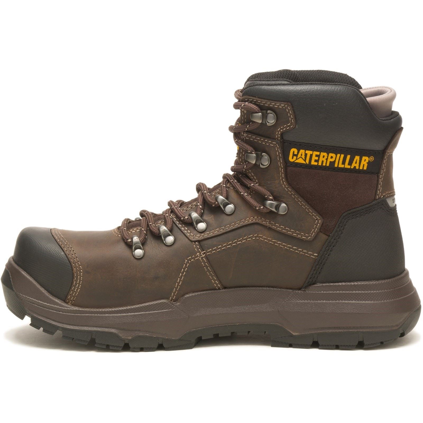 Caterpillar Diagnostic 2.0 Leather Coffee Safety Boots