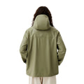 Hunter Izzy Hooded Unisex Adults Green Jacket