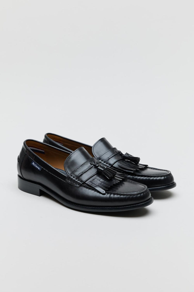 Ben Sherman Buster Leather Men's Black Loafers