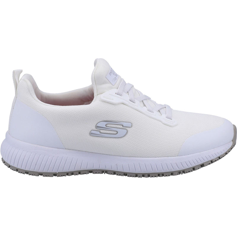 Skechers Workwear Squad SR Textile Women's White Safety Sneakers