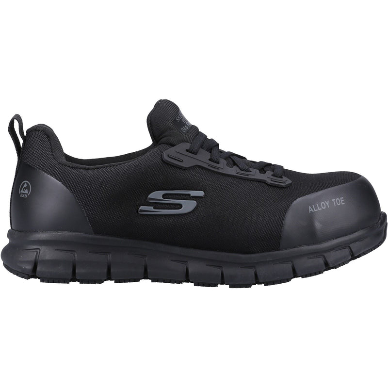 Skechers Workwear Sure Track Jixie Textile Women's Black Safety Sneakers