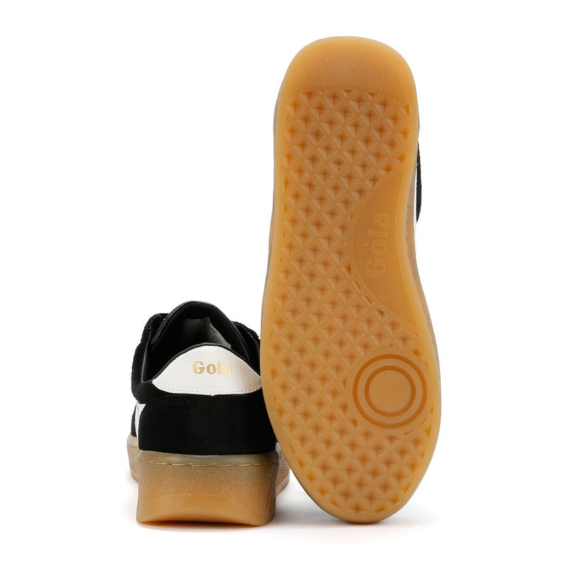 Gola Grandslam Suede Women's Black/Off White Sneakers