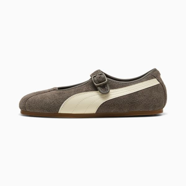 Puma Tacklette Suede Women's Matte Bronze/Alpine Snow Sneakers