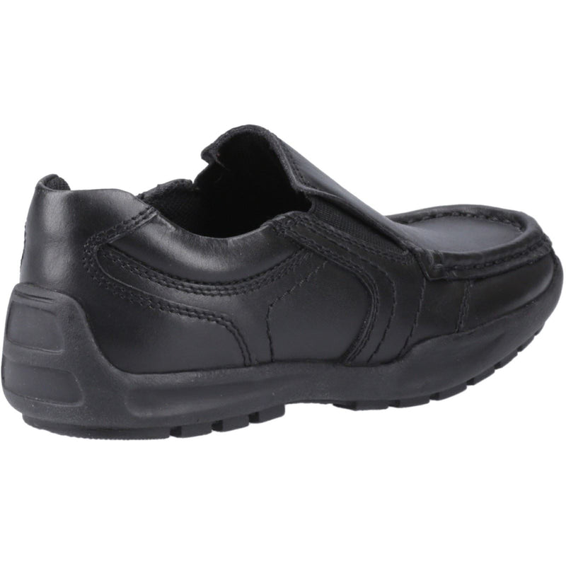 Hush Puppies Morgan Leather Boys's Black Loafers