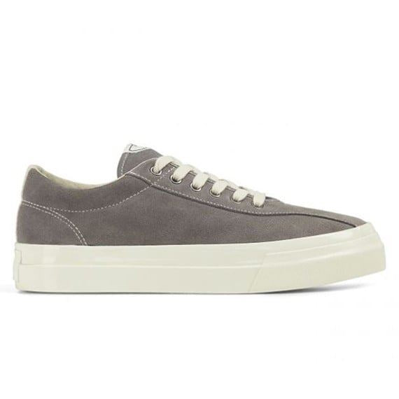 Stepney Workers Club Dellow L Suede Women's Gray Sneakers