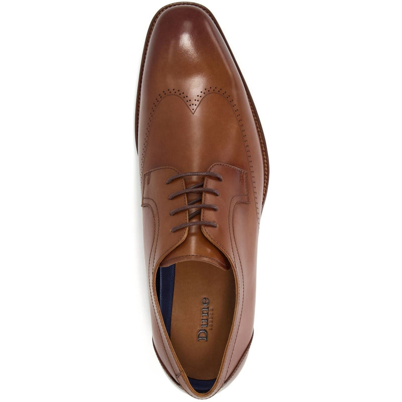Dune Sheath Leather Men's Tan Oxford Shoes