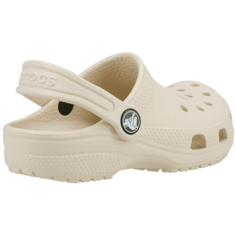 Crocs Kids' Classic Synthetic Bone Loafers