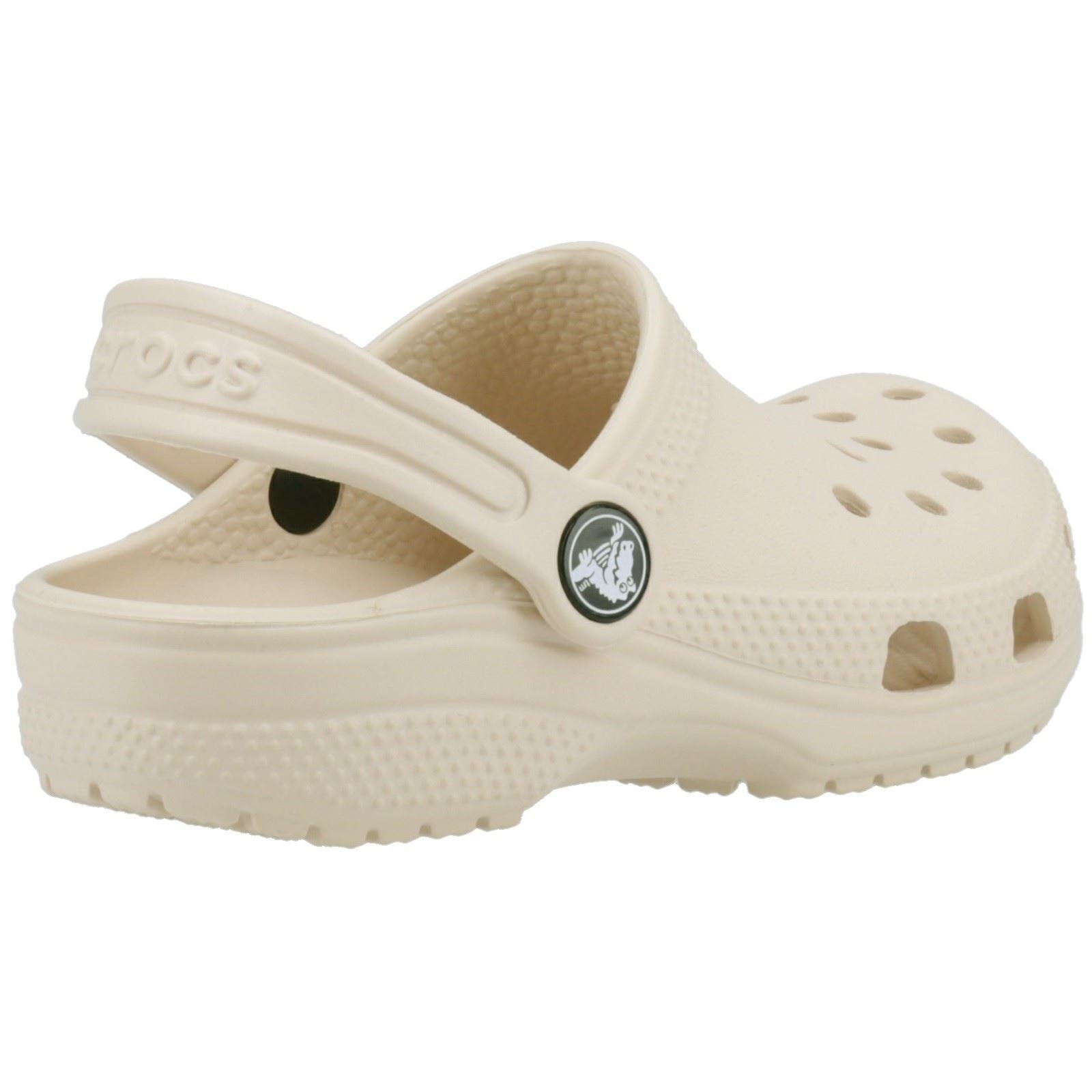 Crocs Kids' Classic Synthetic Bone Loafers