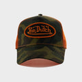 Von Dutch Multi Trucker Cotton Camo Caps