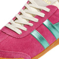 Gola Elan Glitz Suede Women's Fuchsia/Emerald/Black Sneakers