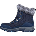 Skechers Trego Stormie Women's Navy Winter Ankle Boots